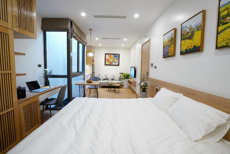 The Galaxy Home Hotel & Apartment Hanoi Esterno foto