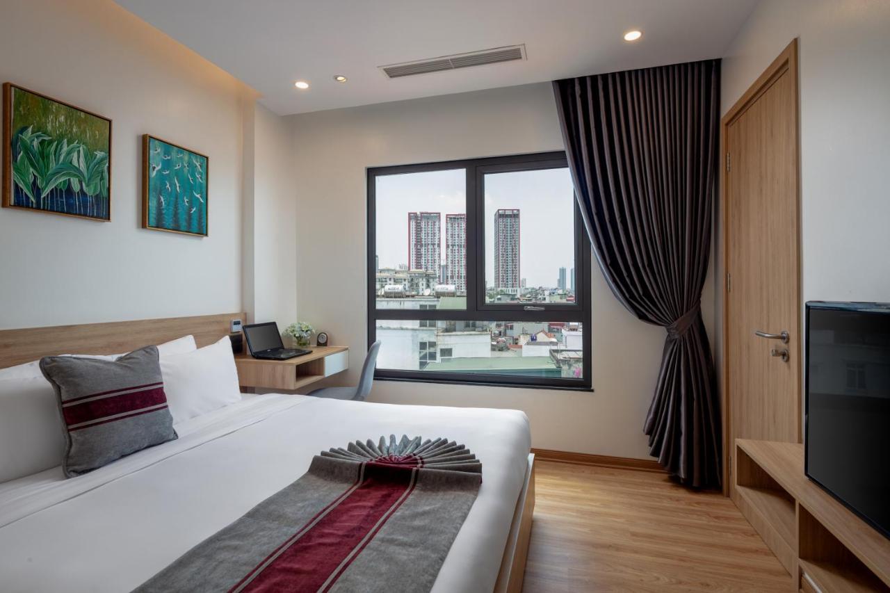 The Galaxy Home Hotel & Apartment Hanoi Esterno foto